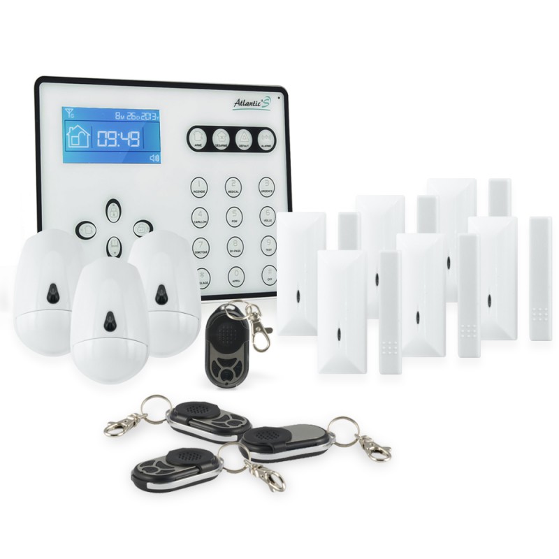 Alarme maison GSM sans fil  Atlantic’S ATEOS Kit 4