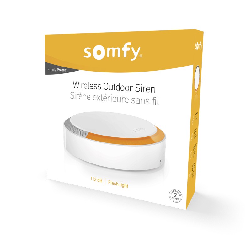 Sirène flash pour extérieur - Somfy Protect