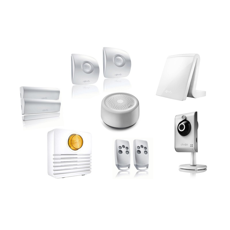 Kit 2 Alarme connectée Somfy TaHoma Option vidéo