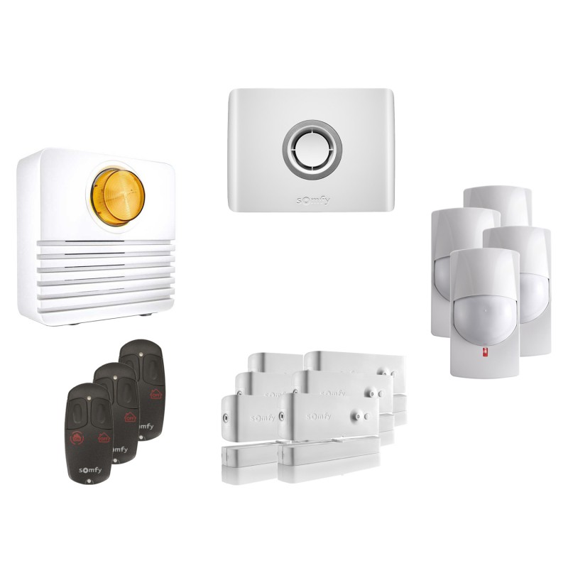 Kit 3 Alarme connectée Protexiom Online - Somfy