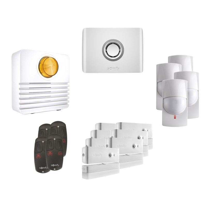 Kit 4 Alarme connectée Protexiom Online - Somfy