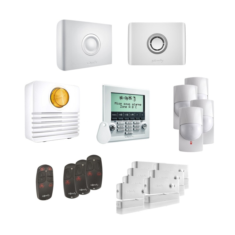 Kit 4 Alarme connectée Protexiom Online Premium - Somfy