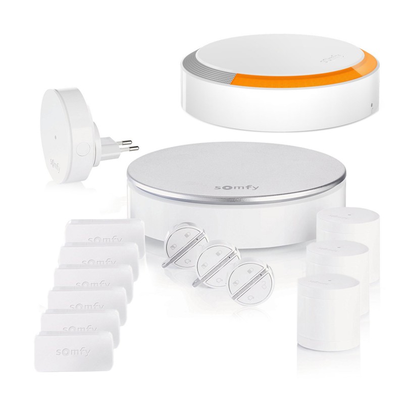 Pack alarme connectée Somfy Home Alarm - Kit 3